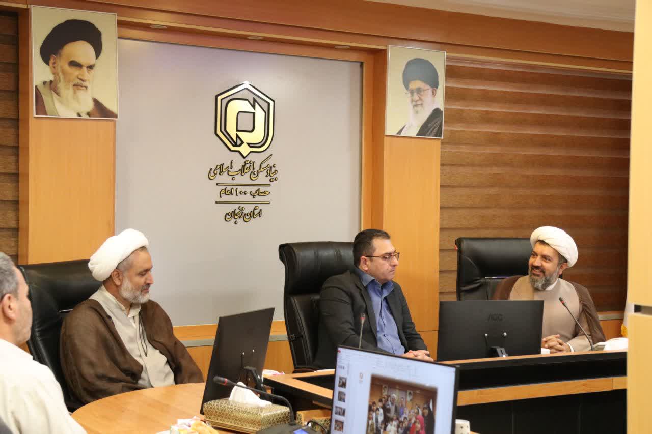 جلسه شورای ستاد اقامه نماز بنیاد مسکن انقلاب اسلامی زنجان برگزار شد