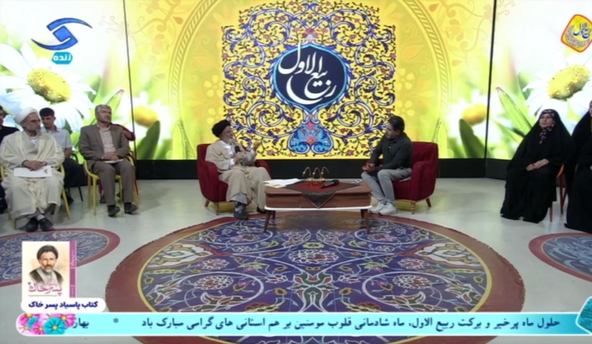 حضور مدیر ستاد اقامه نماز استان قزوین در برنامه زنده تلویزیونی شب‌های مینودری