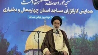 انقلاب اسلامی از ثمرات مسجد است