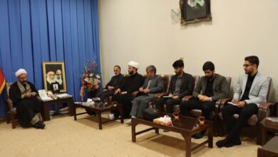 دیدار با نماینده ولی فقیه در استان ایلام به مناسبت دهه فرهنگی ترویج معارف نماز و مسجد