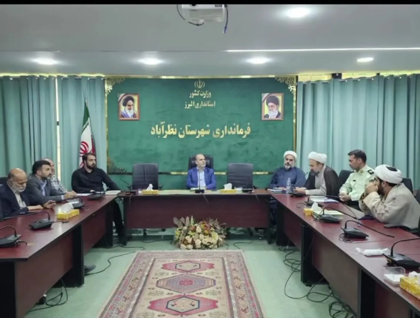 شورای اقامه نماز شهرستان نظرآباد برگزار شد