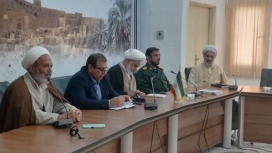 برگزاری جلسه شورای اقامه نماز شهرستان بم