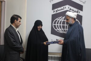 انعقاد تفاهم نامه بومی سازی ستاد اقاه نماز با اداره کل بهزیستی استان البرز