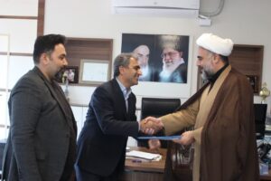 مدیر ستاد اقامه نماز با مدیرکل راهداری و حمل و نقل جاده ای استان البرز دیدار کرد