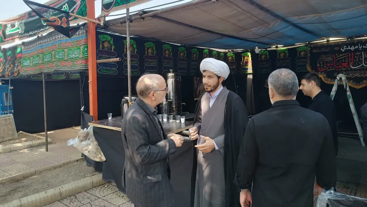 بازدید مدیر ستاد اقامه نماز استان کردستان از موکب‌های سنندج و مسیر زائران اربعین حسینی