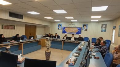 شورای اقامه نماز اداره کل فرهنگ و ارشاد اسلامی استان همدان برگزار شد