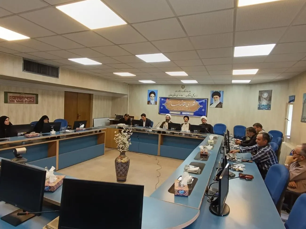 شورای اقامه نماز اداره کل فرهنگ و ارشاد اسلامی استان همدان برگزار شد