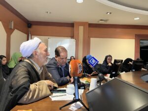 با حضور 40 نفر از اصحاب رسانه، نشست خبری مدیر ستاد اقامه نماز خراسان رضوی برگزار شد