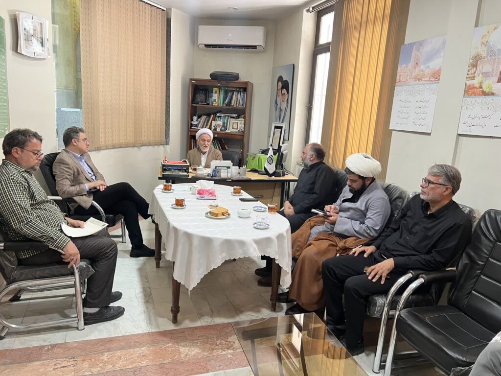 جلسه فی ما بین مدیر ستاد اقامه نماز و معاون پرورشی آموزش و پرورش استان برگزار شد