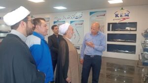 مدیر ستاد اقامه نماز استان از کارخانه اگزوز خودرو خراسان بازدید کرد