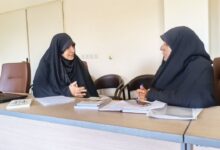 جلسه هم افزایی معاونت خواهران خادمیاران شهدای کشور با مشاور امور بانوان ستاد اقامه نماز استان اصفهان