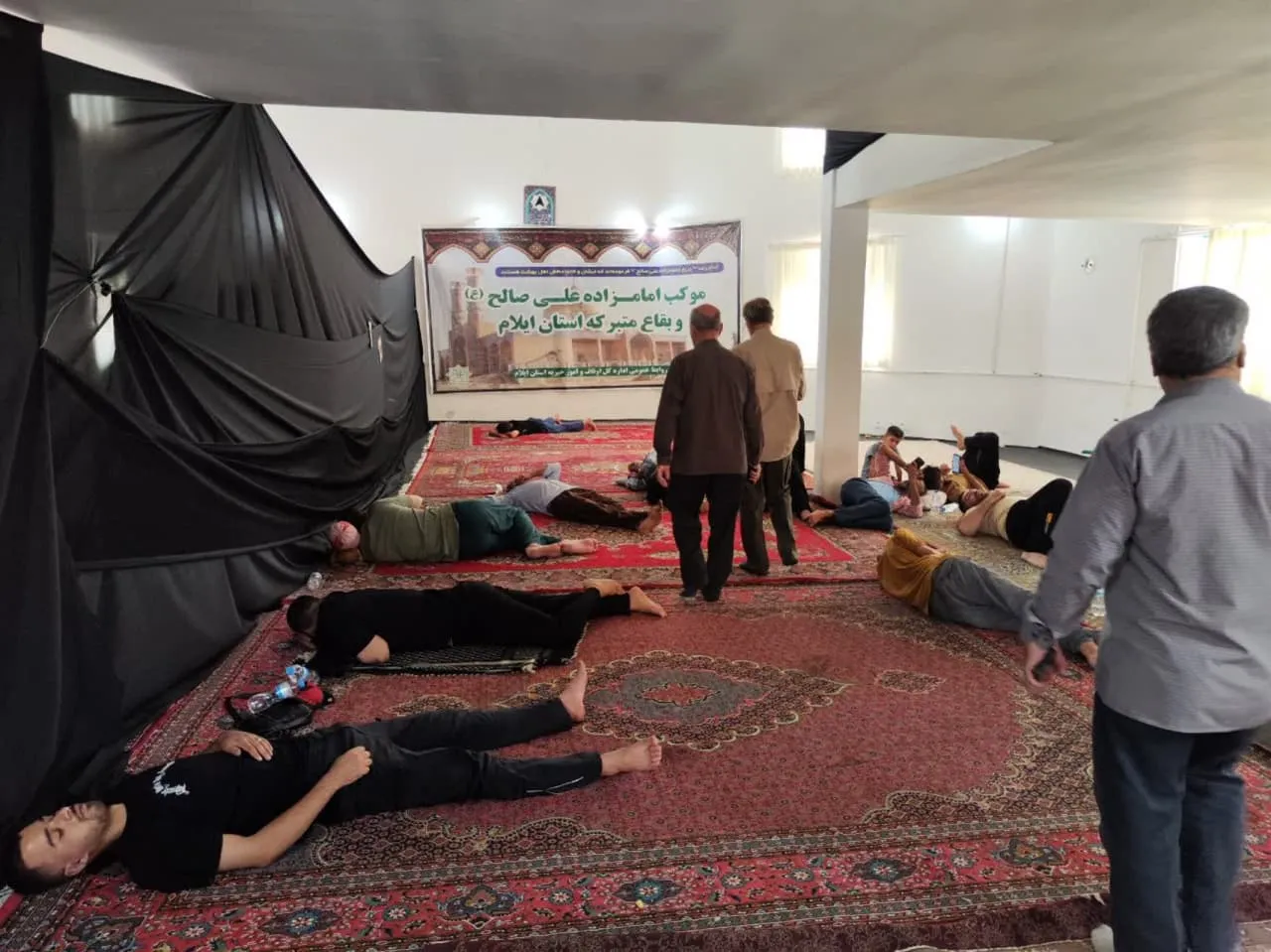 از نمازخانههای مسیر مواصلاتی ایلام به مهران بازدید شد