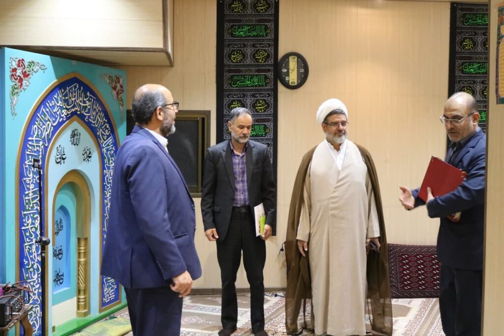 جلسه شورای اقامه نماز اداره کل بازرسی اصفهان