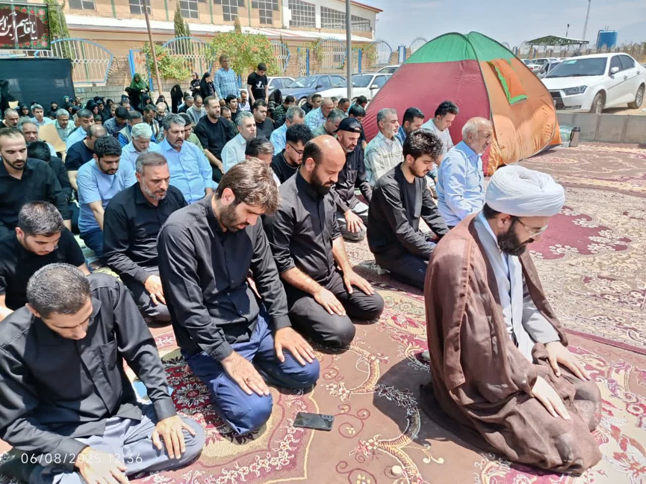 اقامه نماز مواکب استان لرستان
