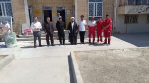 بررسی و تجهیز نمازخانه‌های مسیر تردد زائران اربعین
