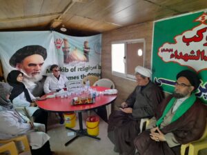 بازدید مدیر ستاد اقامه نماز قم از موکب‌های اربعین محور سلفچگان