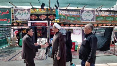 بازدید مدیر ستاد اقامه نماز قم از موکب‌های اربعین محور سلفچگان