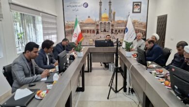 نشست مدیران وزارت ارتباطات قم به مناسبت دهه فرهنگی نماز و مسجد