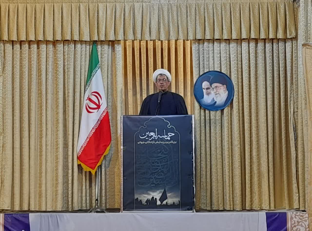 دهه فرهنگی نماز و مسجد/سخنرانی مدیر ستاد اقامه نماز قم در نماز جمعه پردیسان