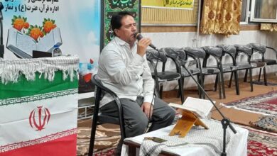 برگزاری محفل انس با قرآن و نماز در روستای حسن‌کندی پلدشت آذربایجان غربی