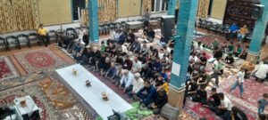 برگزاری محفل انس با قرآن و نماز در روستای حسن‌کندی پلدشت آذربایجان غربی