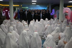 آیین جشن تکلیف دختران کارکنان دانشگاه علوم پزشکی ارومیه برگزار شد