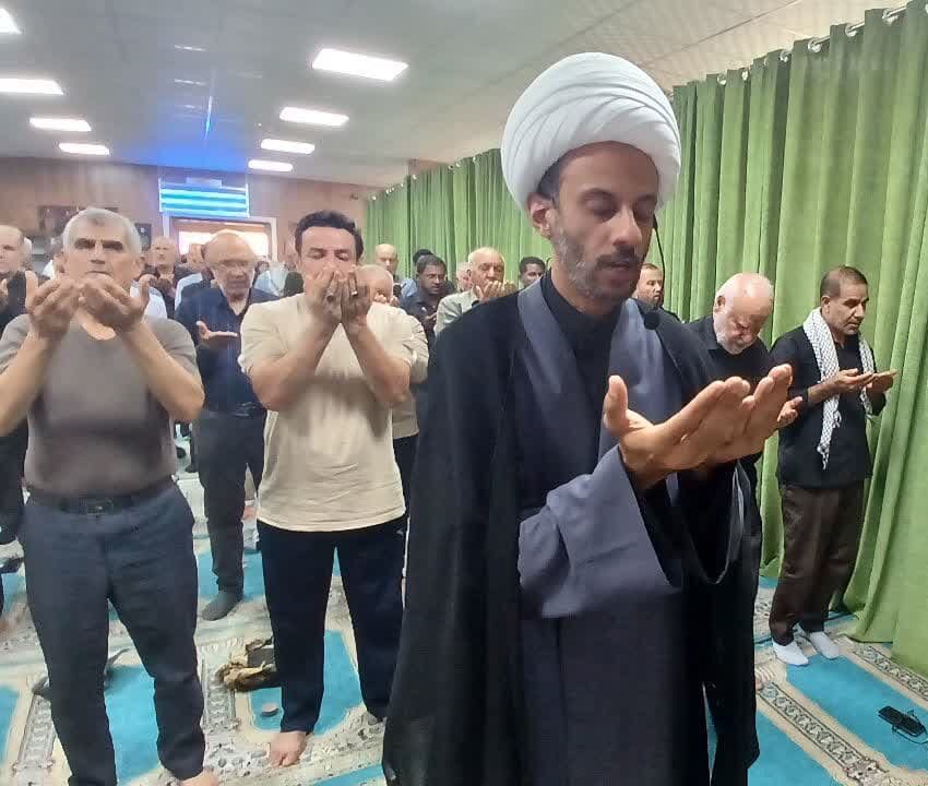 بازدید از مواکب و فضاهای اقامه نماز مسیر اهواز - شلمچه در آستانه اربعین حسینی (ع)