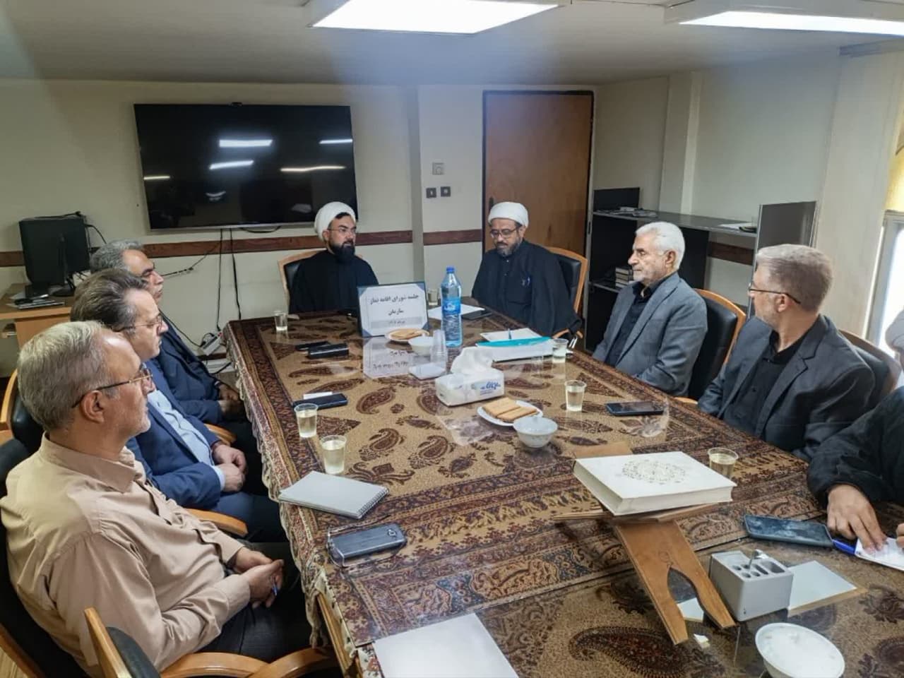 دومین جلسه شورای اقامه نماز جهاد کشاورزی استان سمنان برگزار شد