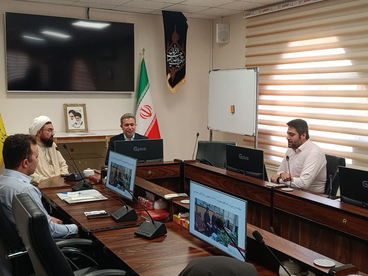 جلسه شورای اقامه نماز شرکت گاز استان سمنان برگزار شد