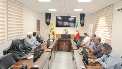 جلسه شورای اقامه نماز شرکت گاز استان سمنان برگزار شد