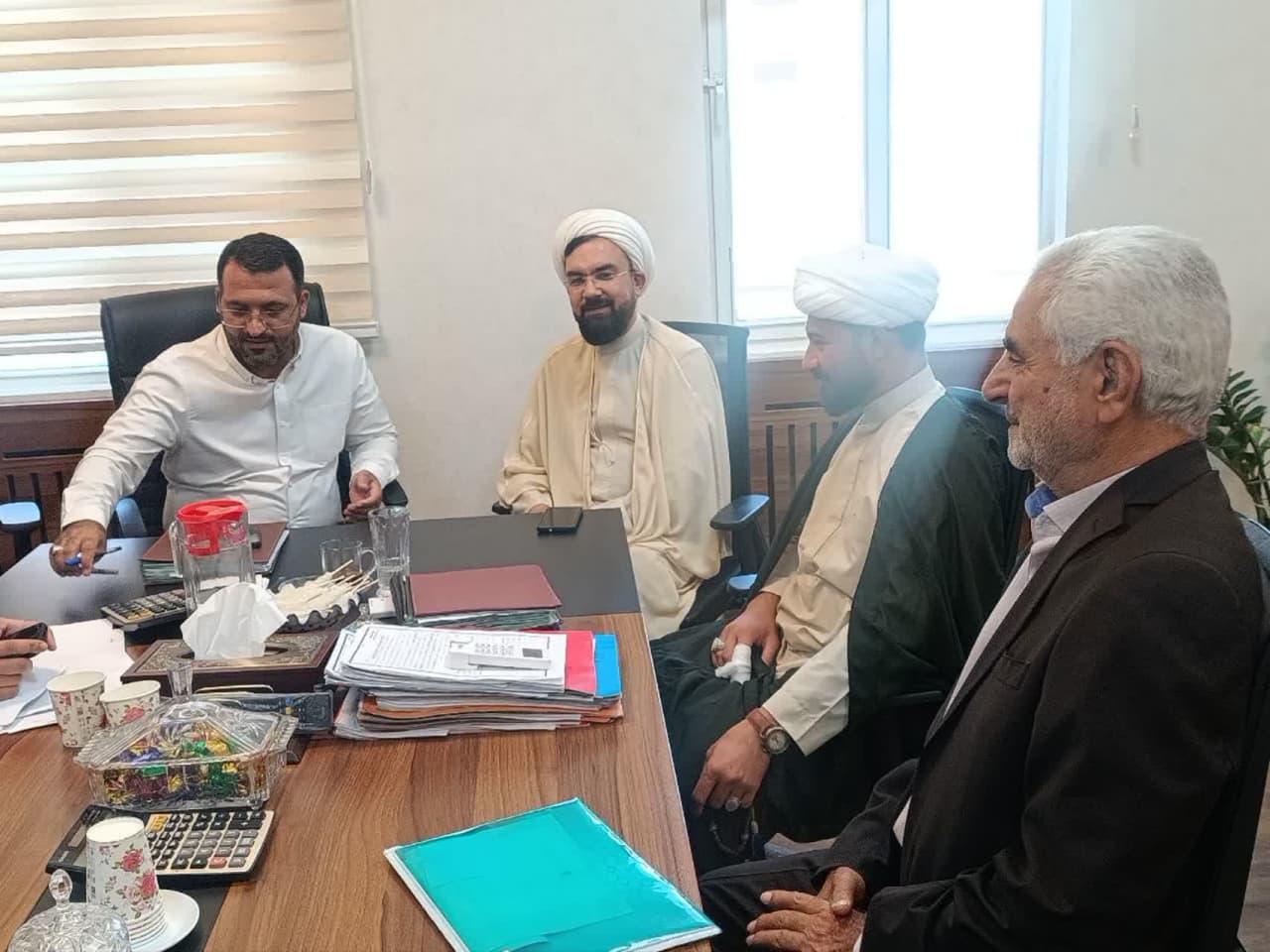 جلسه شورای اقامه نماز اداره‌کل راه و شهرسازی استان سمنان برگزار شد