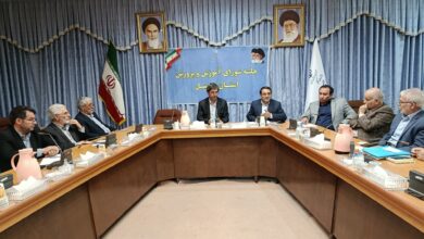 جلسه شورای آموزش و پرورش استان اردبیل