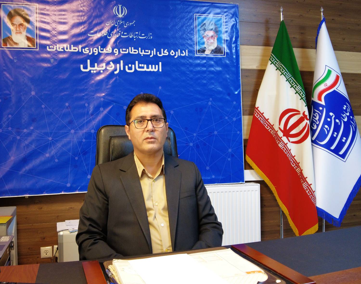 گفتگو با مدیرکل ارتباطات استان اردبیل