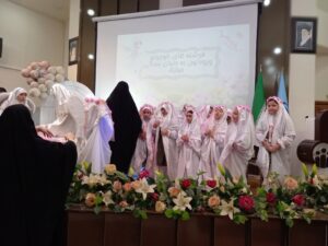 برگزاری جشن تکلیف دختران کادر درمان تبریز