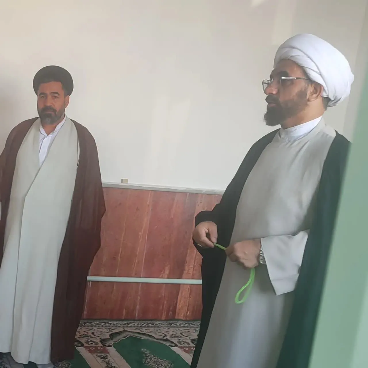 بازدید از نمازخانه های بین راهی شهرستان صوفیان
