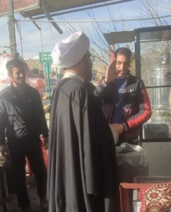 بازدید از نمازخانه های بین راهی شهرستان صوفیان
