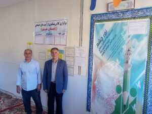 بازدید از مدارس و نواختن زنگ مدارس شهرستان سراب