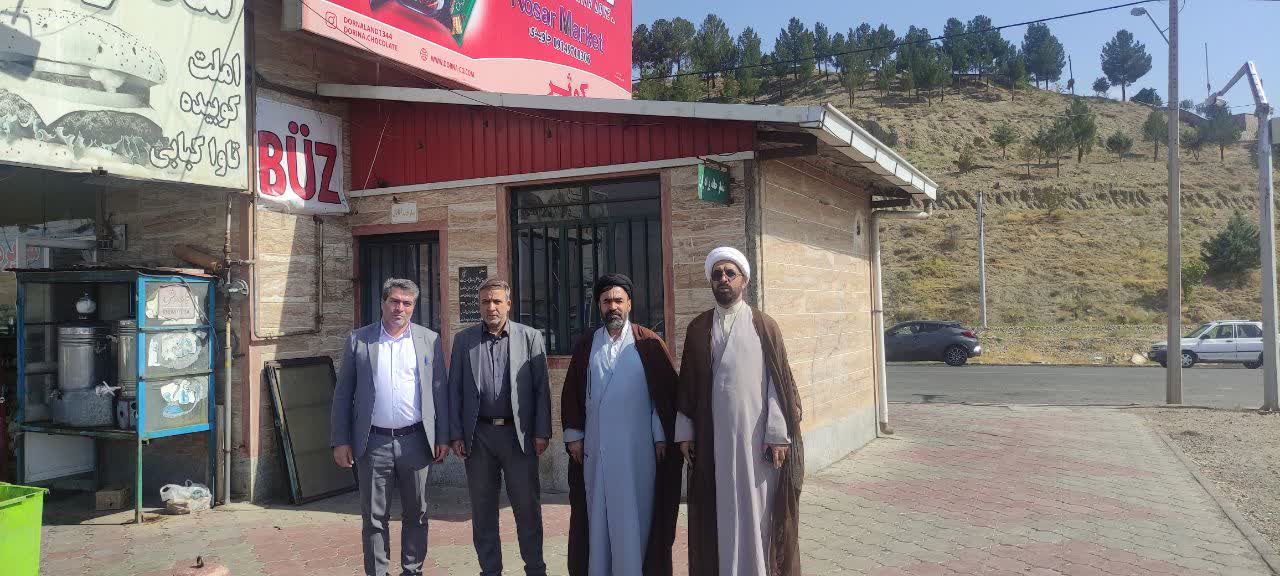 نظارت و ارزیابی از نمازخانه های بین راهی شهرستان صوفیان