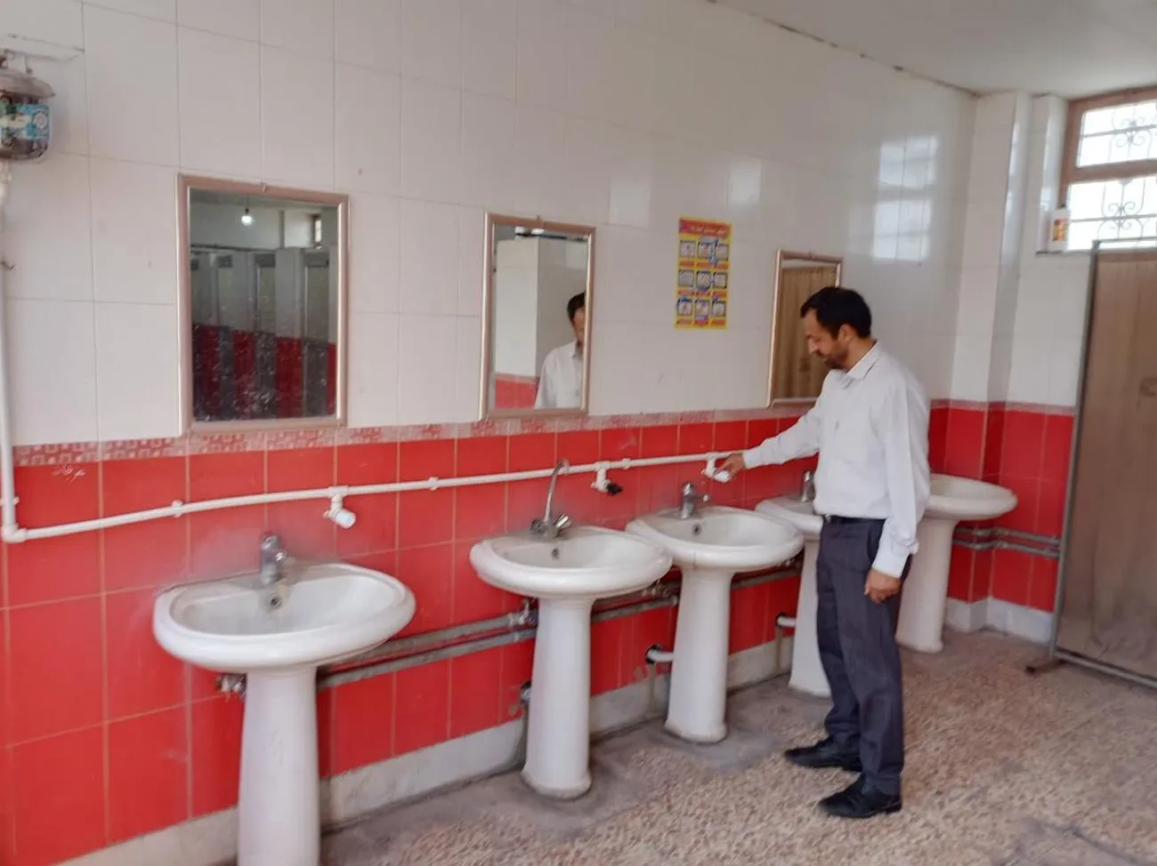 بازدید از اسکان فرهنگیان در مدارس شهرستان سراب