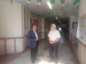 بازدید از اسکان فرهنگیان در مدارس شهرستان سراب