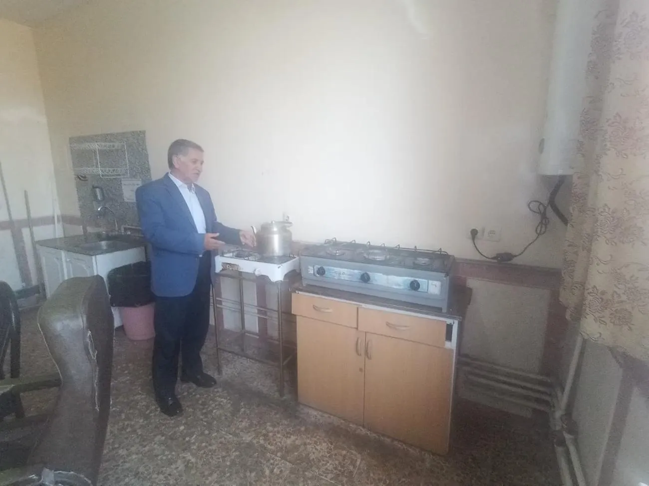 بازدید از اسکان فرهنگیان در مدارس شهرستان سراب