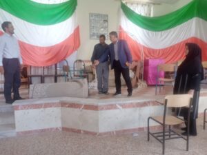 بازدید از اسکان فرهنگیان در مدارس شهرستان سراب