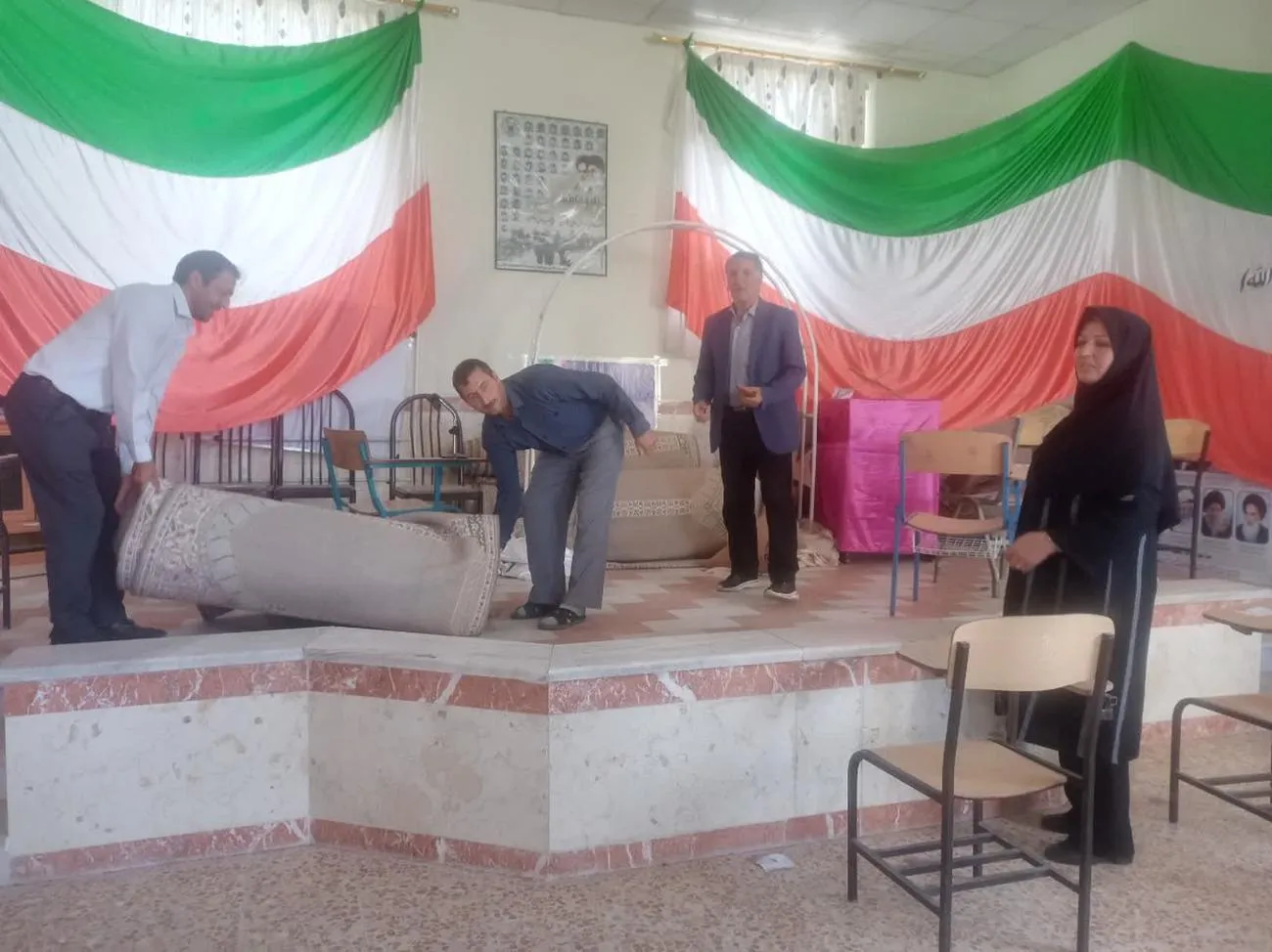 بازدید از اسکان فرهنگیان در مدارس شهرستان سراب