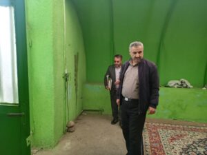 بازدید از نمازخانه های بین راهی شهرستان سراب