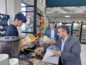 بازدید از نمازخانه های بین راهی شهرستان سراب