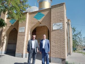 بازدید از نمازخانه های بین راهی شهرستان سراب