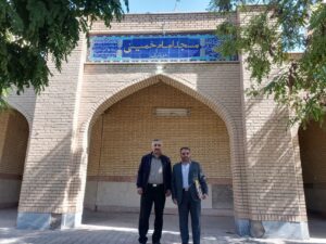 بازدید از نمازخانه های بین راهی شهرستان سراب