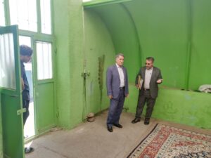 بازدید از نمازخانه های بین راهی شهرستان سراب