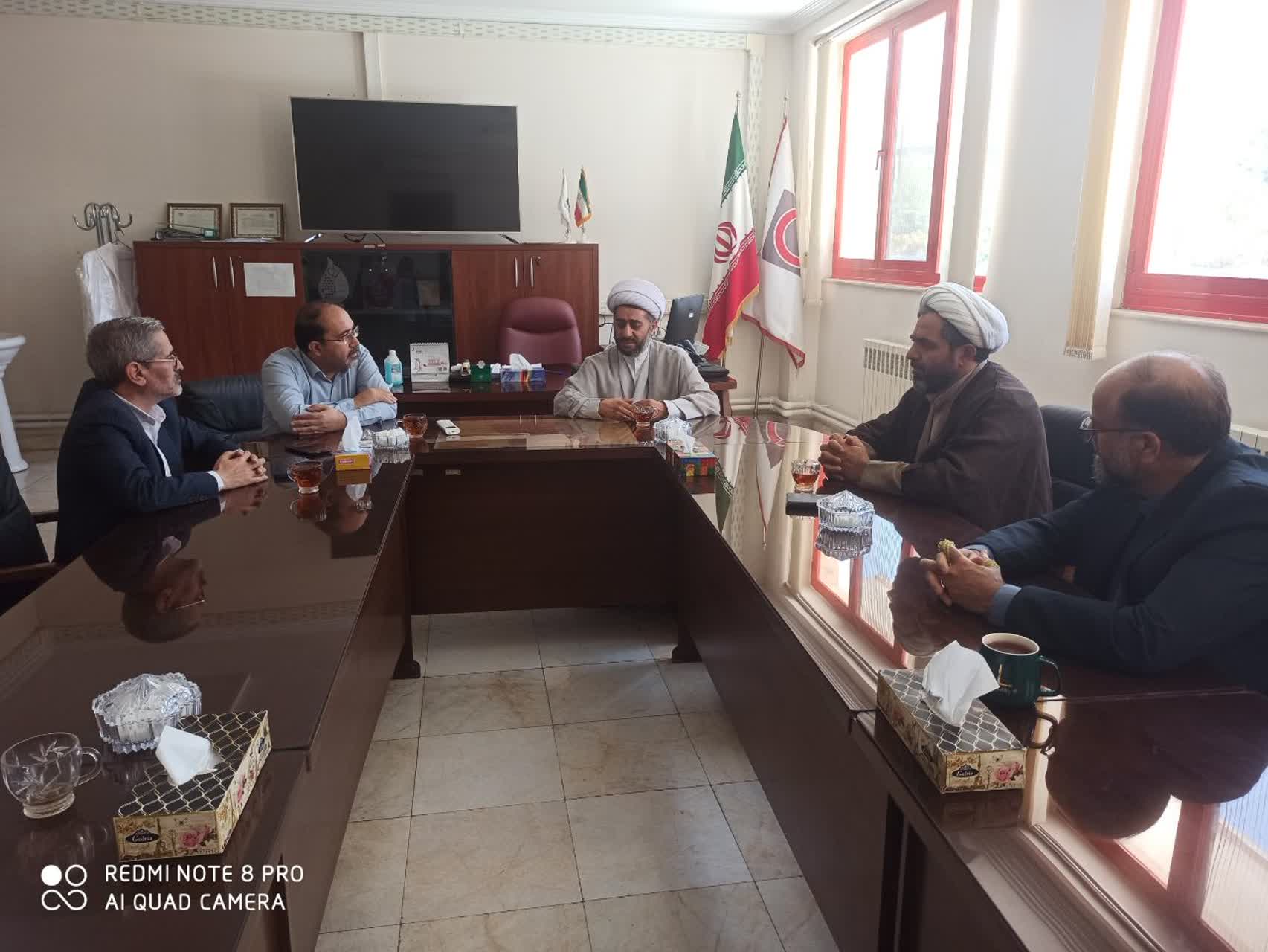 جلسه شورای اقامه نماز سازمان انتقال خون تبریز