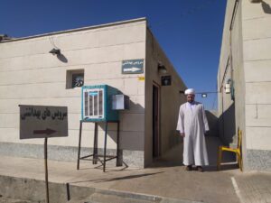 بازدید از نمازخانه بین راهی تبریز- زنجان